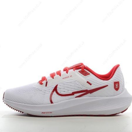 Nike Air Zoom Pegasus Mens and Womens Shoes White Red DZ lhw