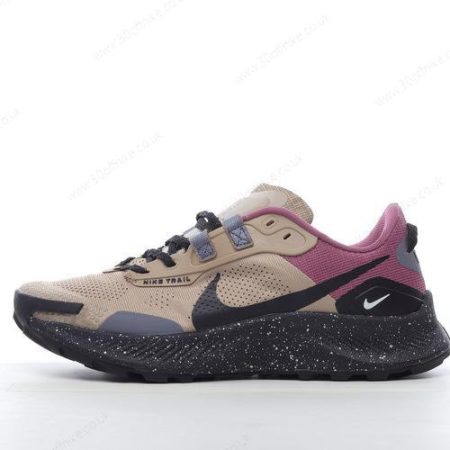 Nike Air Zoom Pegasus Trail Mens and Womens Shoes Khaki Black Purple DM lhw