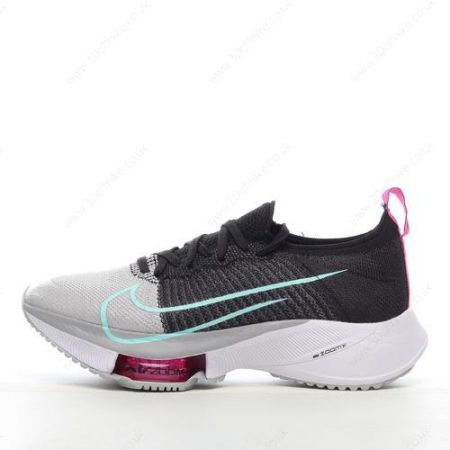 Nike Air Zoom Tempo Next Flyknit Mens and Womens Shoes Black Grey Pink CI lhw