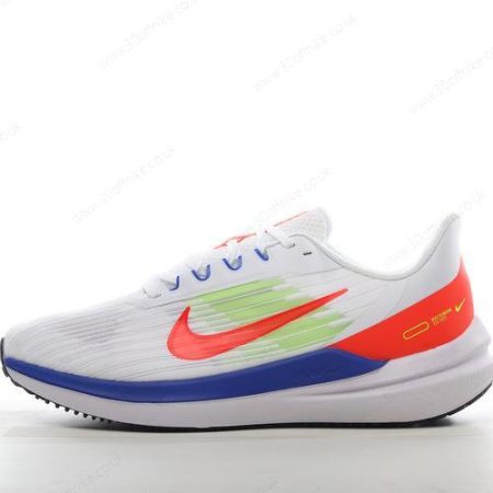 Nike Air Zoom Winflo Mens and Womens Shoes White Blue Orange Green DX lhw