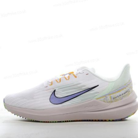 Nike Air Zoom Winflo Mens and Womens Shoes White Green Blue DR lhw