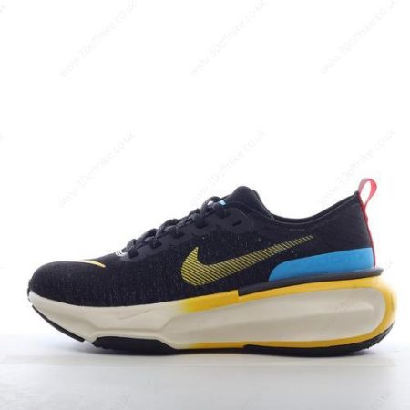 Nike Air ZoomX Invincible Run Mens and Womens Shoes Black Yellow Blue DR lhw