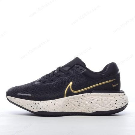 Nike Air ZoomX Invincible Run Flyknit Mens and Womens Shoes Black Gold CT lhw