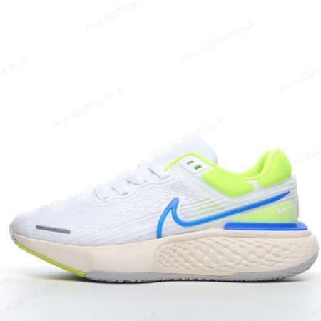 Nike Air ZoomX Invincible Run Flyknit Mens and Womens Shoes White Blue Green CT lhw