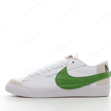 Nike Blazer Low Jumbo Mens and Womens Shoes White Green DV lhw