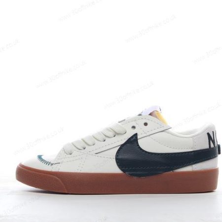 Nike Blazer Low Jumbo WNTR Mens and Womens Shoes White Brown Balck DR lhw