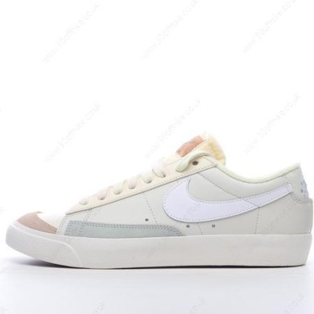 Nike Blazer Mid Mens and Womens Shoes White Gold DC lhw