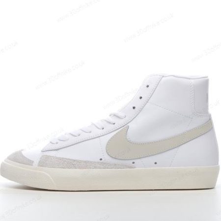 Nike Blazer Mid Mens and Womens Shoes Grey White CZ lhw