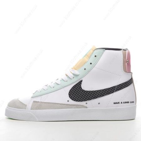 Nike Blazer Mid Mens and Womens Shoes White Black DO lhw