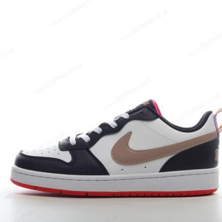Nike Court Borough Low Mens and Womens Shoes Silver Black White DJ lhw