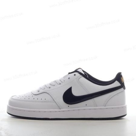 Nike Court Vision Low Mens and Womens Shoes Black White DV lhw