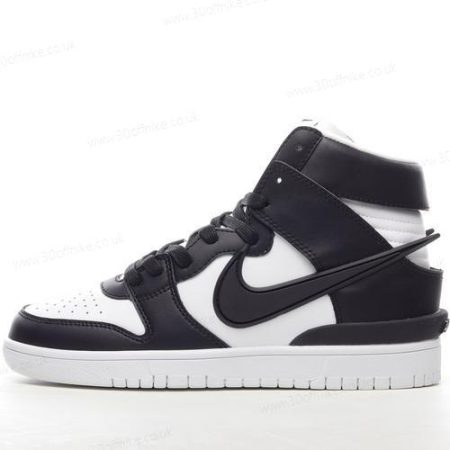 Nike Dunk High Mens and Womens Shoes Black White CU lhw