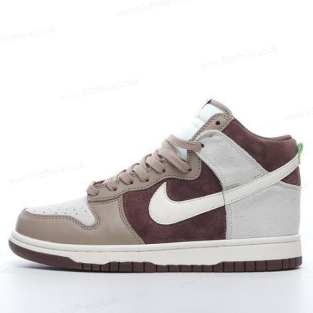 Nike Dunk High Mens and Womens Shoes Brown White DH lhw