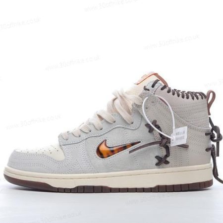 Nike Dunk High Mens and Womens Shoes Grey CZ lhw