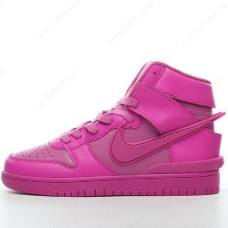 Nike Dunk High Mens and Womens Shoes Pink CU lhw