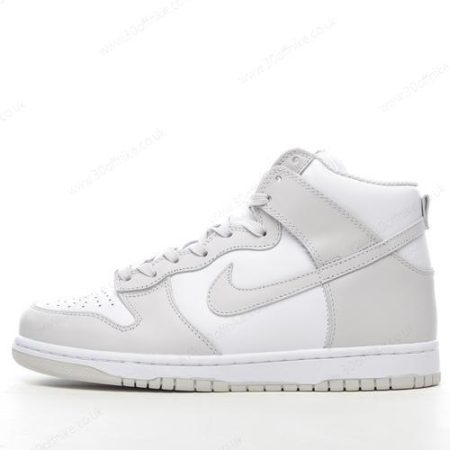 Nike Dunk High Mens and Womens Shoes White Grey DD lhw