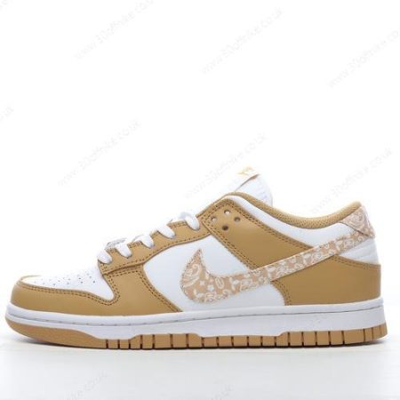 Nike Dunk Low Essential Mens and Womens Shoes White Brown DH lhw