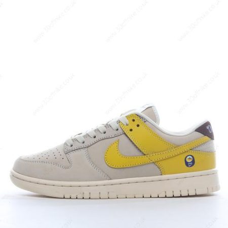 Nike Dunk Low LX Mens and Womens Shoes Grey Yellow DR lhw