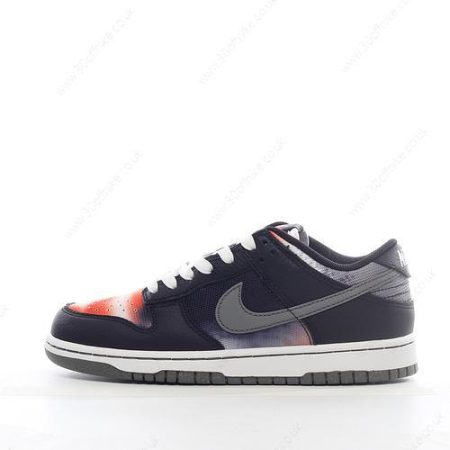 Nike Dunk Low Mens and Womens Shoes Black Grey Red DM lhw