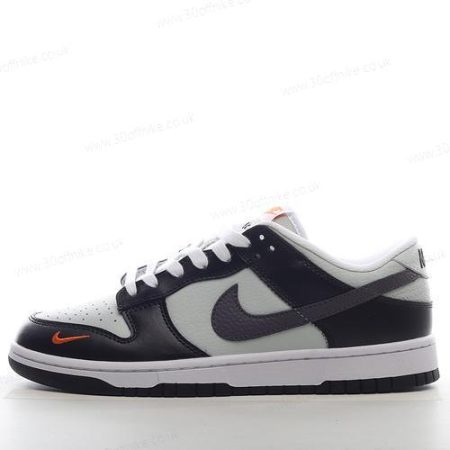 Nike Dunk Low Mens and Womens Shoes Black Grey White FN lhw