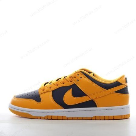 Nike Dunk Low Mens and Womens Shoes Black White Black Gold DD lhw