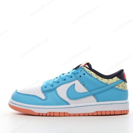 Nike Dunk Low Mens and Womens Shoes Blue White DN lhw