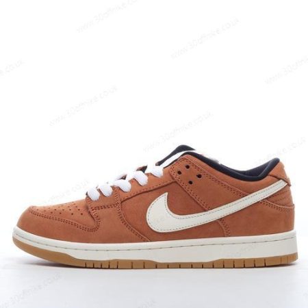 Nike Dunk Low Mens and Womens Shoes Brown White DH lhw