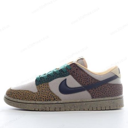 Nike Dunk Low Mens and Womens Shoes Green Orange DX lhw
