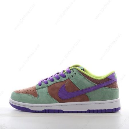 Nike Dunk Low Mens and Womens Shoes Green Purple Brown DA lhw