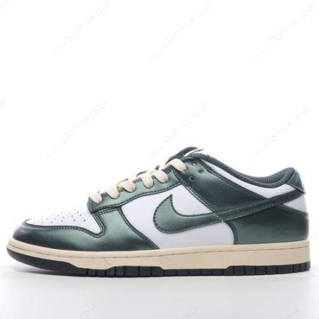 Nike Dunk Low Mens and Womens Shoes Green White DQ lhw