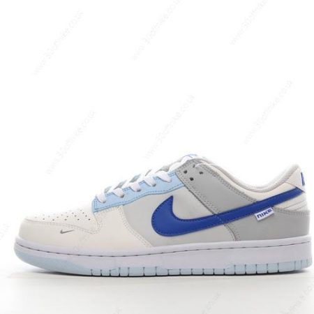 Nike Dunk Low Mens and Womens Shoes Grey Blue White FB lhw