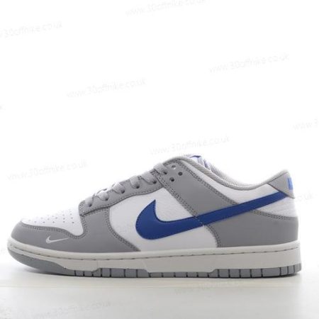 Nike Dunk Low Mens and Womens Shoes Grey White Blue FN lhw