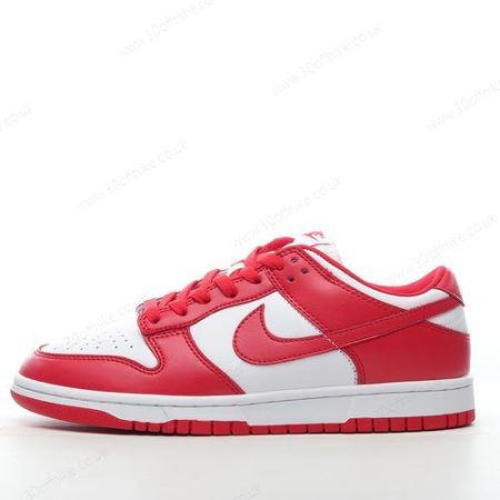 Nike Dunk Low SP Mens and Womens Shoes White Red CU lhw
