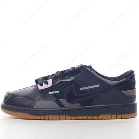 Nike Dunk Low Scrap Mens and Womens Shoes Black DB lhw