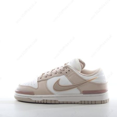Nike Dunk Low Twist Mens and Womens Shoes Beige White DZ lhw