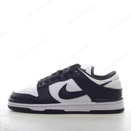 Nike Dunk Low Twist Mens and Womens Shoes White Black DZ lhw