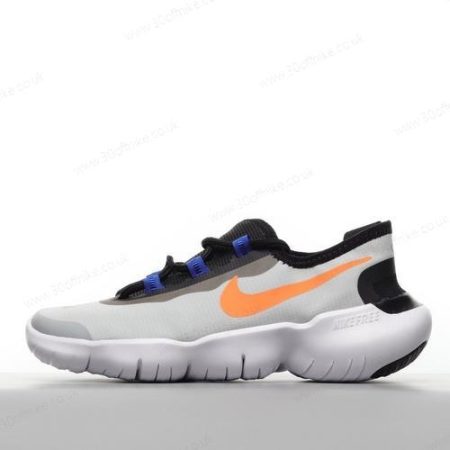 Nike Free Run Mens and Womens Shoes Grey Black Orange CI lhw