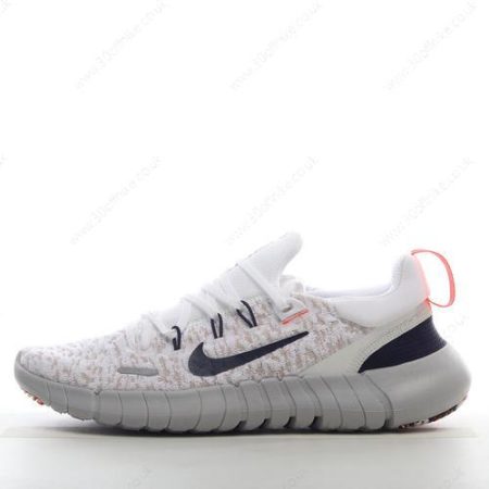 Nike Free Run Mens and Womens Shoes White Blue Red CZ lhw