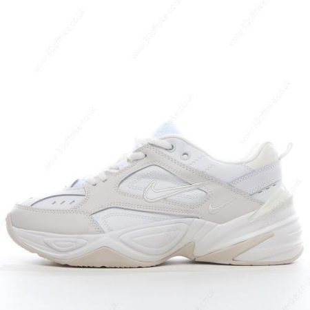Nike M K Tekno Mens and Womens Shoes Beige White AO lhw