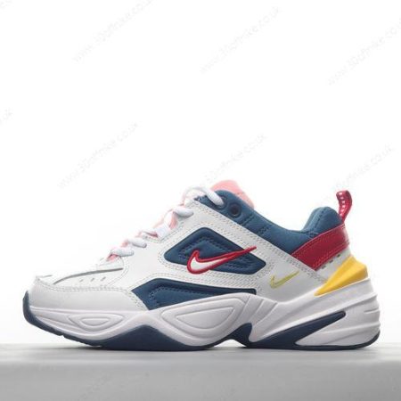 Nike M K Tekno Mens and Womens Shoes Blue White Yellow AO lhw