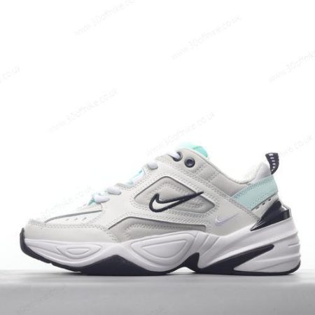 Nike M K Tekno Mens and Womens Shoes White Blue AO lhw