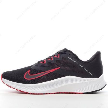 Nike Quest Mens and Womens Shoes Black White Red CD lhw