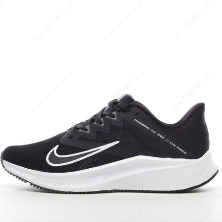 Nike Quest Mens and Womens Shoes Black White lhw