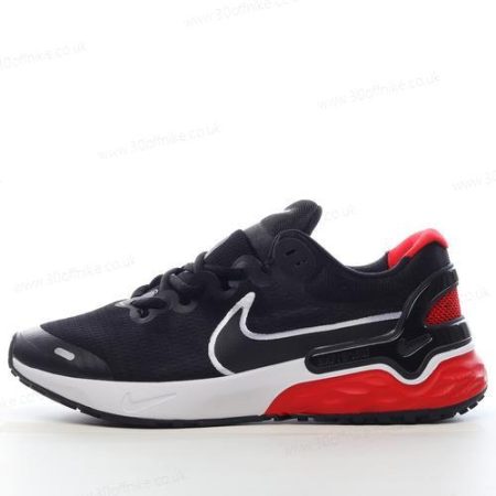 Nike React Miler Mens and Womens Shoes Black Red CW lhw