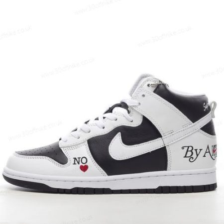 Nike SB Dunk High Mens and Womens Shoes White Black DN lhw