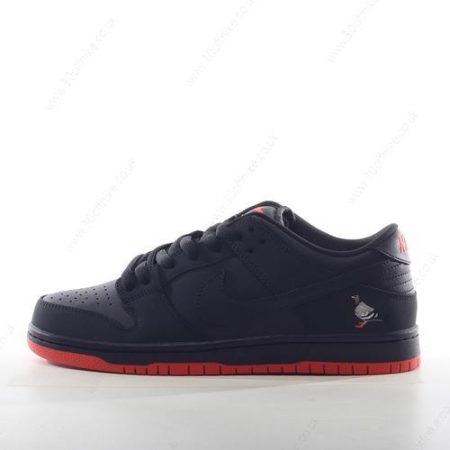 Nike SB Dunk Low Mens and Womens Shoes Black lhw