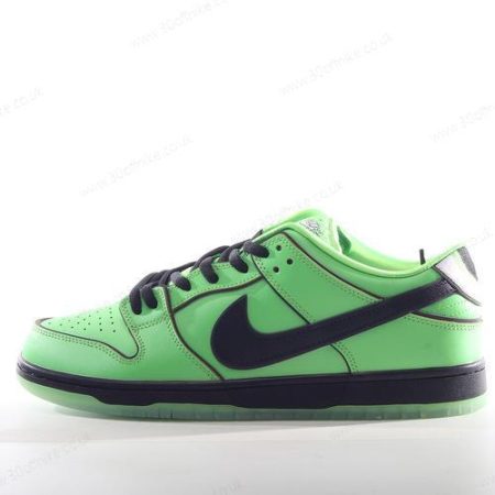 Nike SB Dunk Low Mens and Womens Shoes Black Green FZ lhw