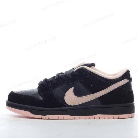 Nike SB Dunk Low Mens and Womens Shoes Black Pink BQ lhw