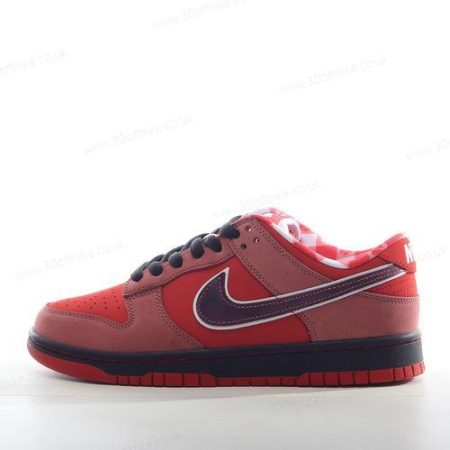 Nike SB Dunk Low Mens and Womens Shoes Black Purple Red lhw