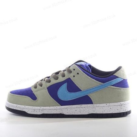 Nike SB Dunk Low Mens and Womens Shoes Blue Grey BQ lhw